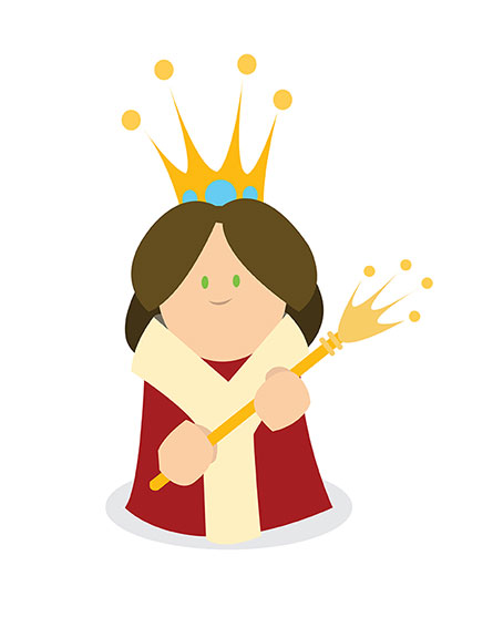 queen illustration